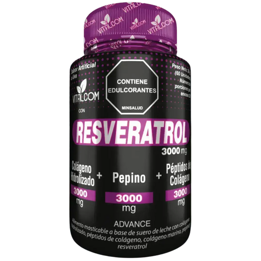 Resveratrol En Pastas x 60 - XpressColShop